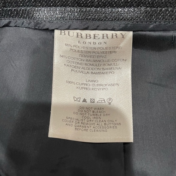 Burberry Silver Sparkle Skirt - Picture 6 of 7